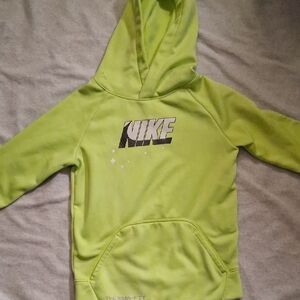 Nike Kids Lime Green Hoodie